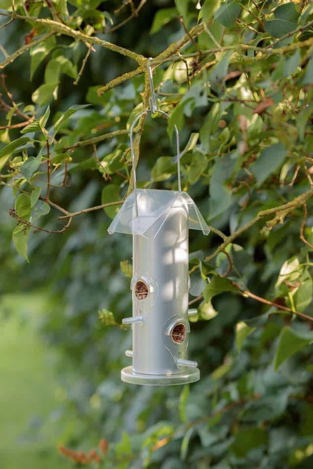 Hranilica za divlje ptice 800ml siva Trixie 55632