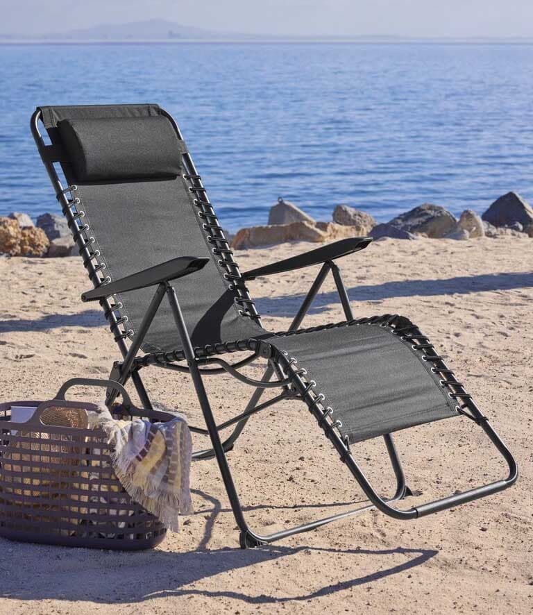 Sklopiva podesiva stolica sa naslonom za noge – Vaša lična nulta gravitacija