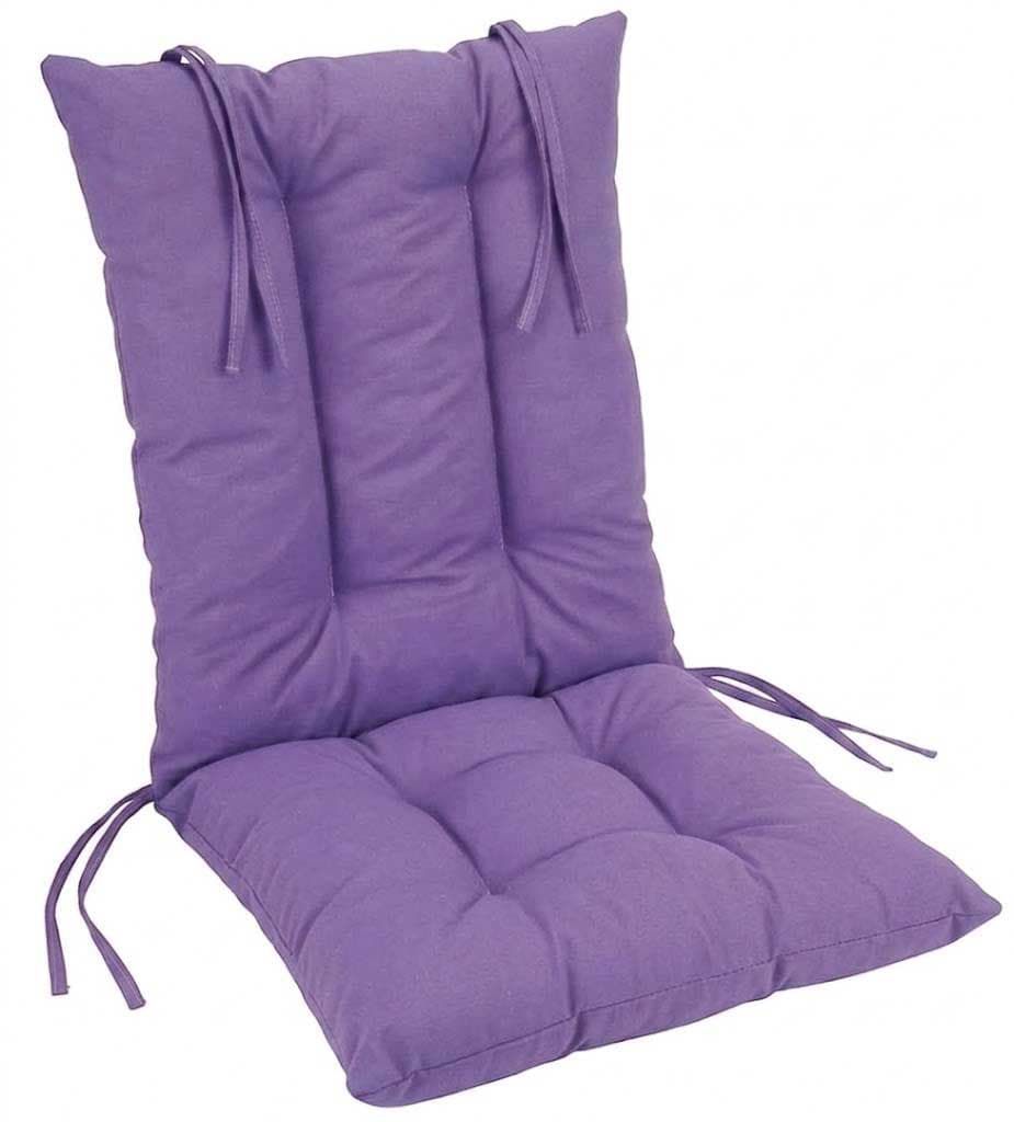 Jastuk Za Stolicu Sa Naslonom 1 kom. 45x90 cm LILA