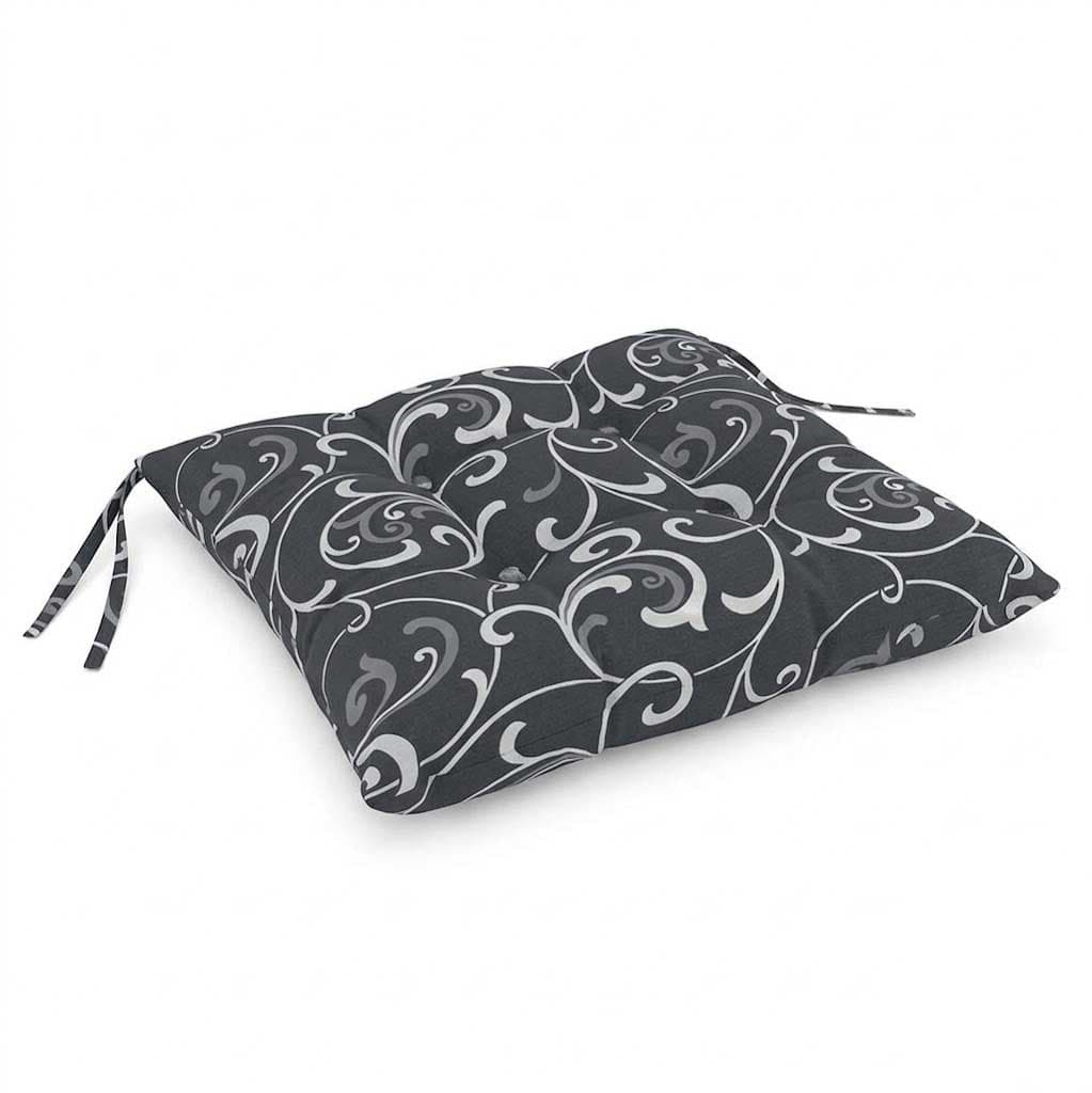 Jastuk Za Stolicu - Sedalica 1 kom. 40x40 cm BLACK ORNAMENT