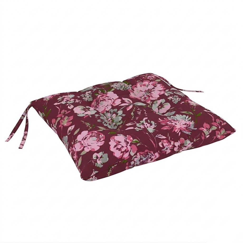 Jastuk Za Stolicu - Sedalica 1 kom. 40x40 cm BORDEAUX RETRO