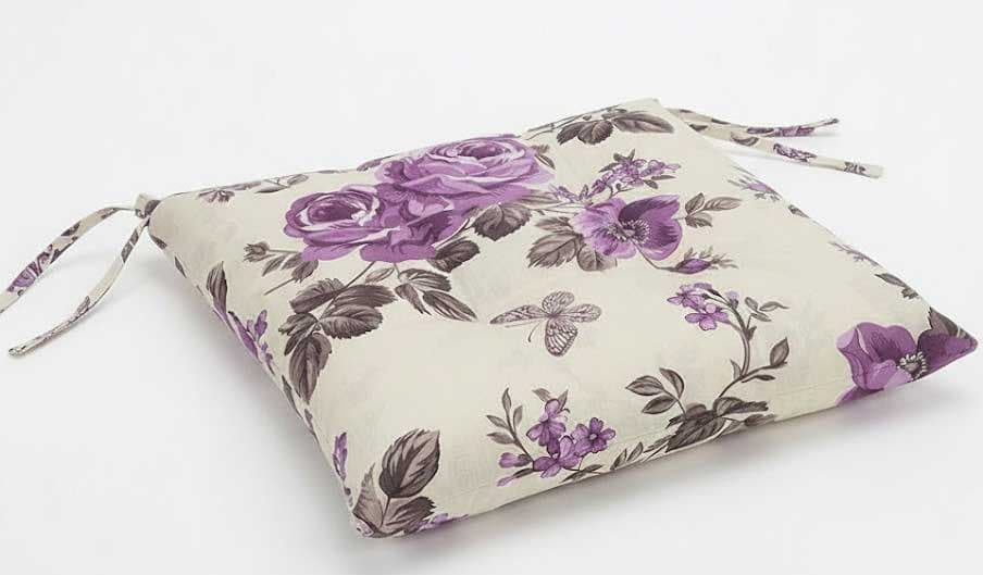 Jastuk Za Stolicu - Sedalica 1 kom. 40x40 cm VIOLET GARDEN