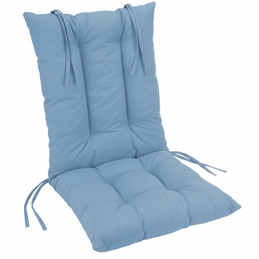 Jastuk Za Stolicu Sa Naslonom 1 kom. 40x80 cm SKY BLUE