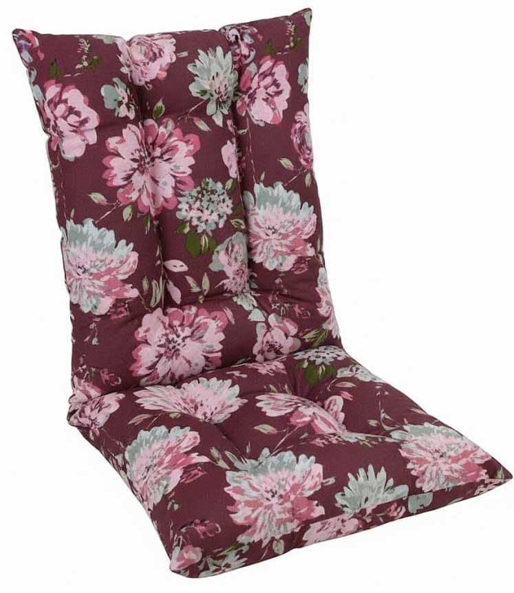 Jastuk Za Stolicu Sa Naslonom 1 kom. 50x100 cm BORDEAUX RETRO