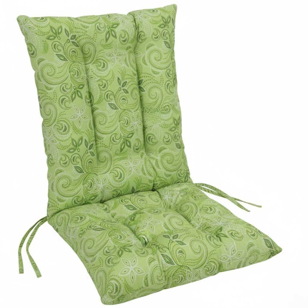 Jastuk Za Stolicu Sa Naslonom 1 kom. 50x100 cm FRESH GREEN