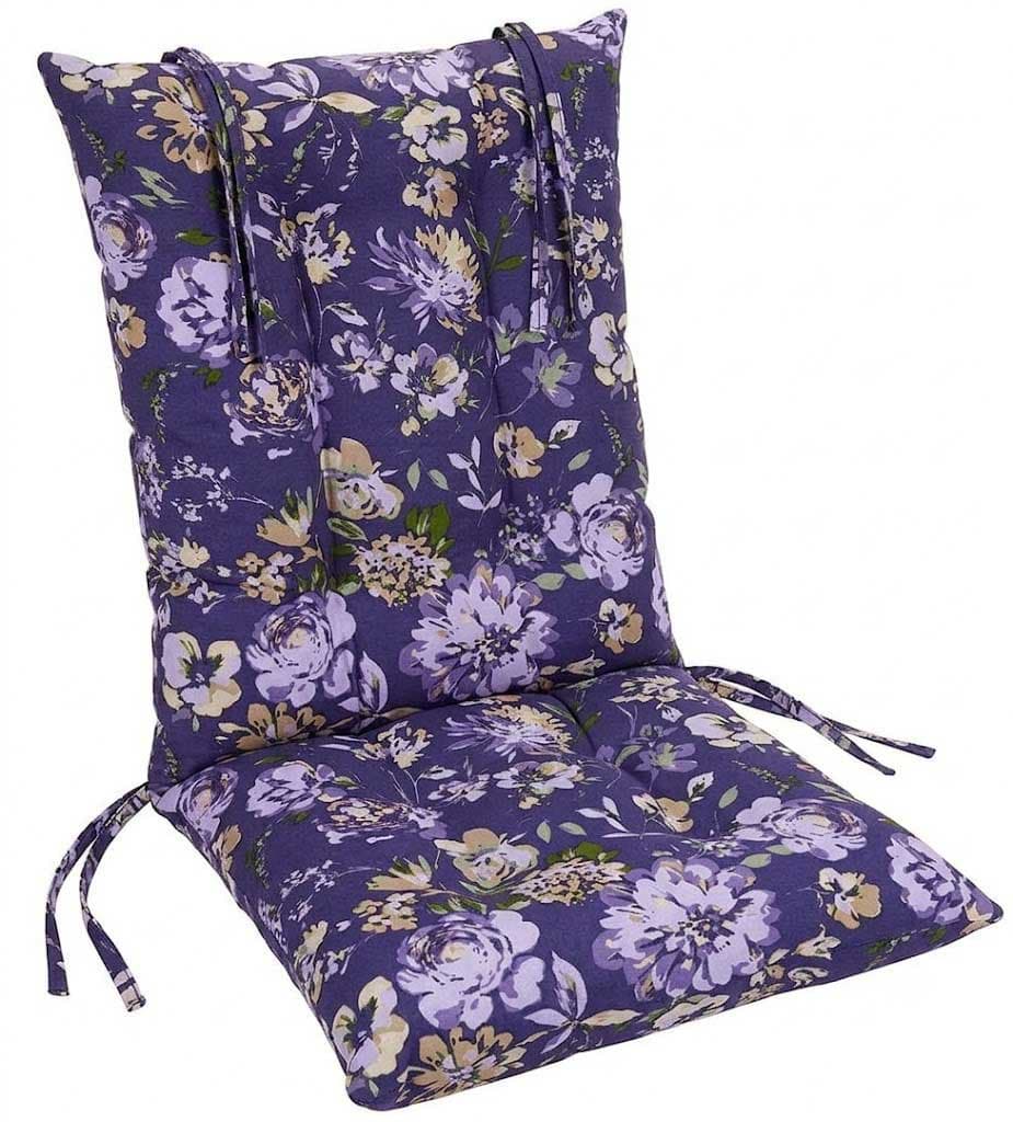 Jastuk Za Stolicu Sa Naslonom 1 kom. 50x100 cm VIOLET RETRO