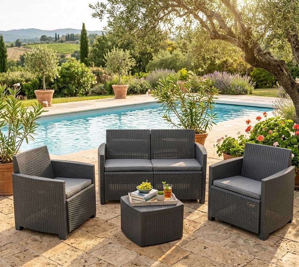 Baštenski set Vesuvio – Mediteranski stil i vrhunska praktičnost