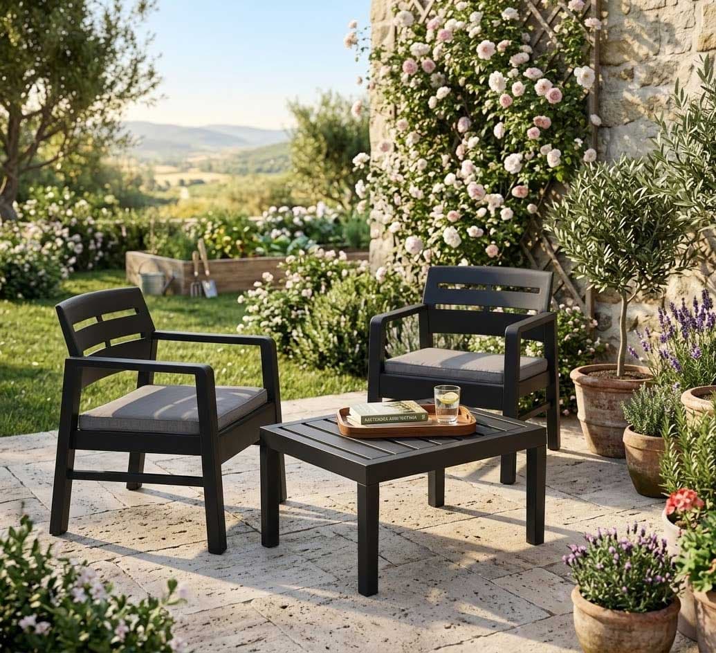 Baštenski set sa jastucima Lombok – Vaša mala tropska oaza