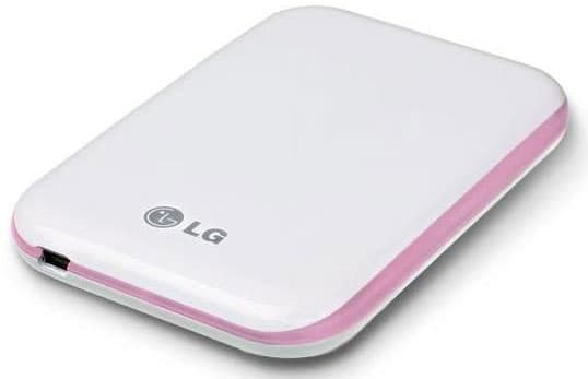 LG Eksterni Hard Disk 500 GB - Pink - Beli