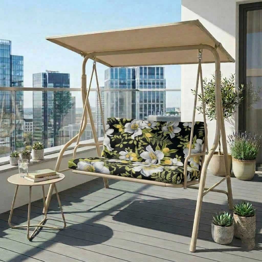 Jastuk za Baštensku Ljuljašku 135x55x55 cm WHITE NIGHT