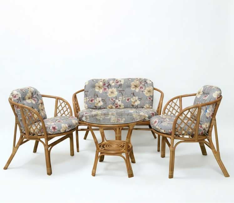 Jastuci za bambus ratan garnituru Bahama NOSTALGIE