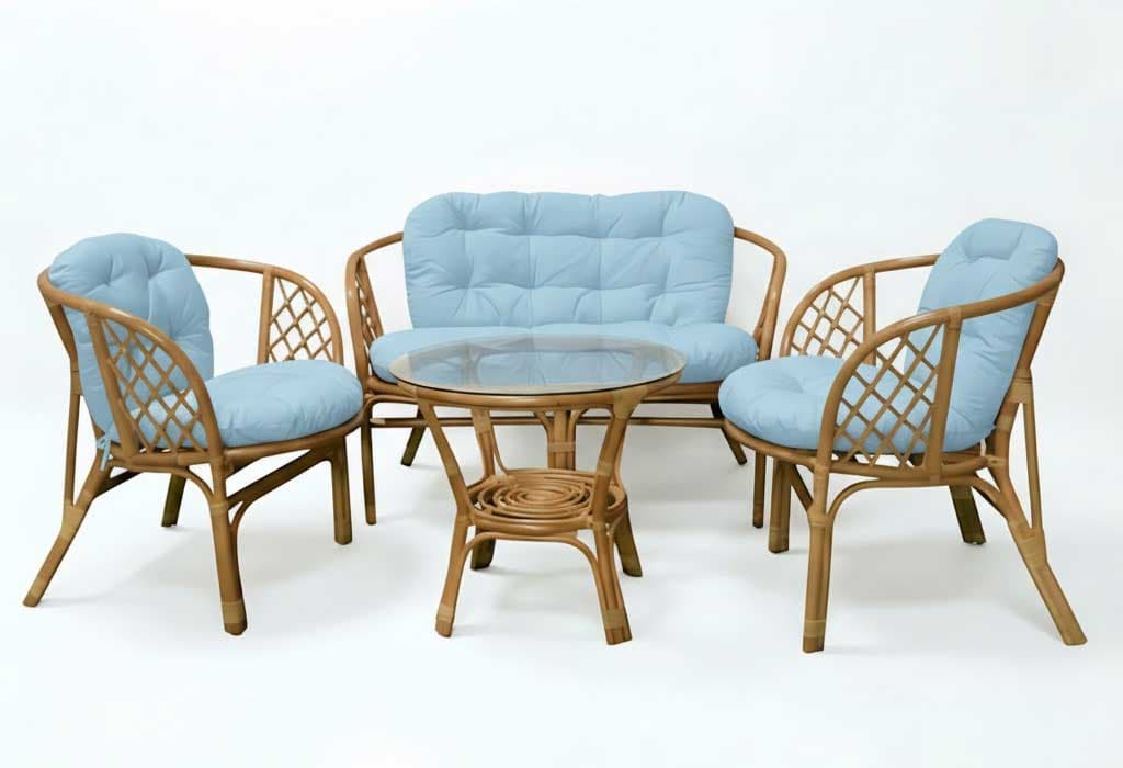 Jastuci za bambus ratan garnituru Bahama SKY BLUE