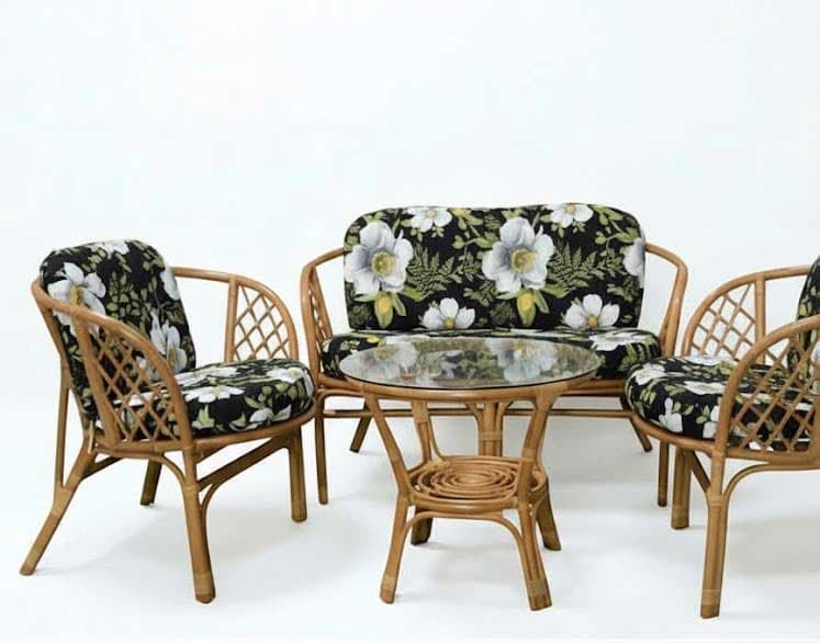 Jastuci za bambus ratan garnituru Bahama WHITE NIGHT