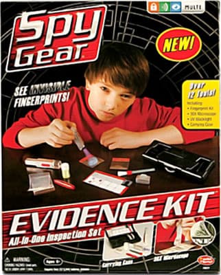 WildPlanet Spy Gear špijunski set za uzimanje otisaka WL70277