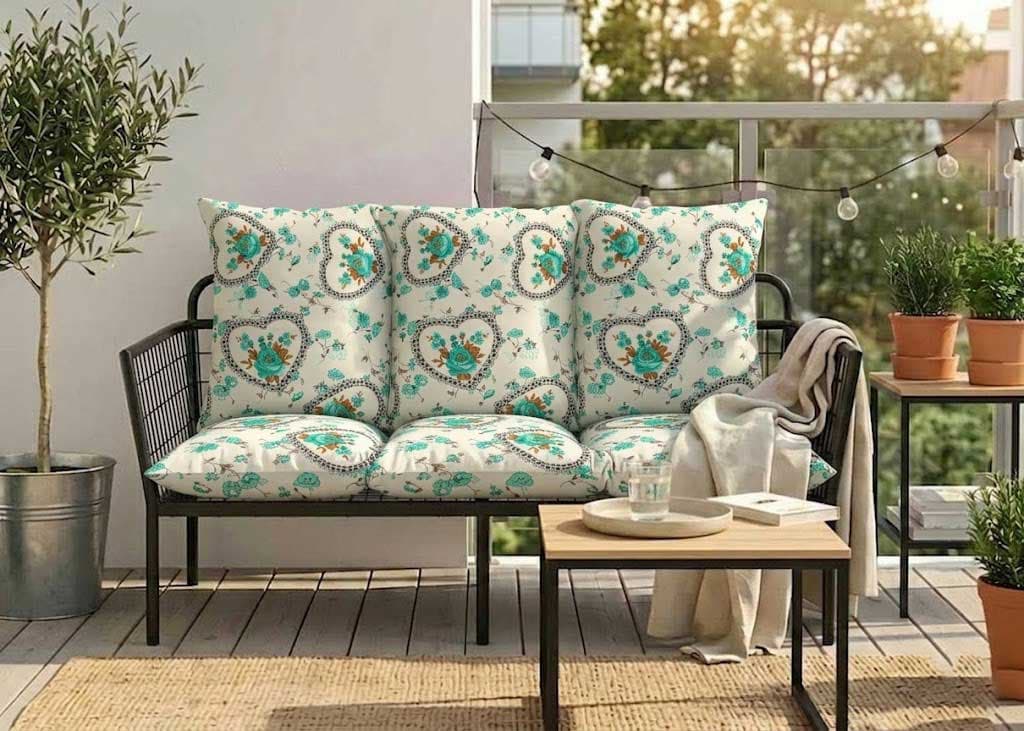 Jastuk Za BaštenskI Dvosed 100x50x50 cm FLOURISH GREEN