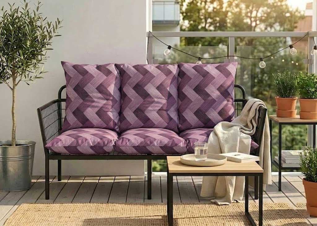 Jastuk Za BaštenskI Dvosed 100x50x50 cm TRICOT-BO