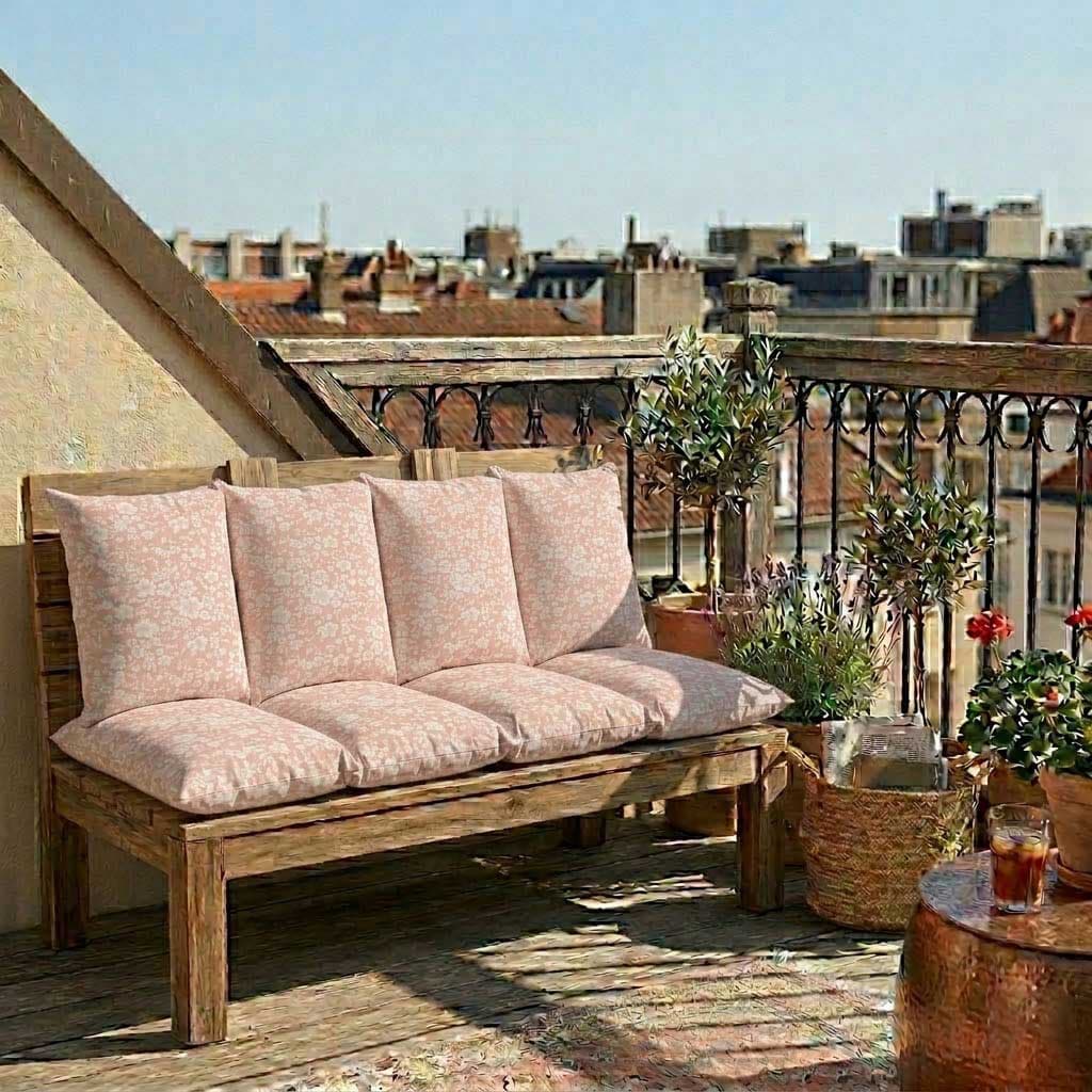 Jastuk Za BaštenskI Dvosed 120x50x50 cm LITTLE FLOWERS