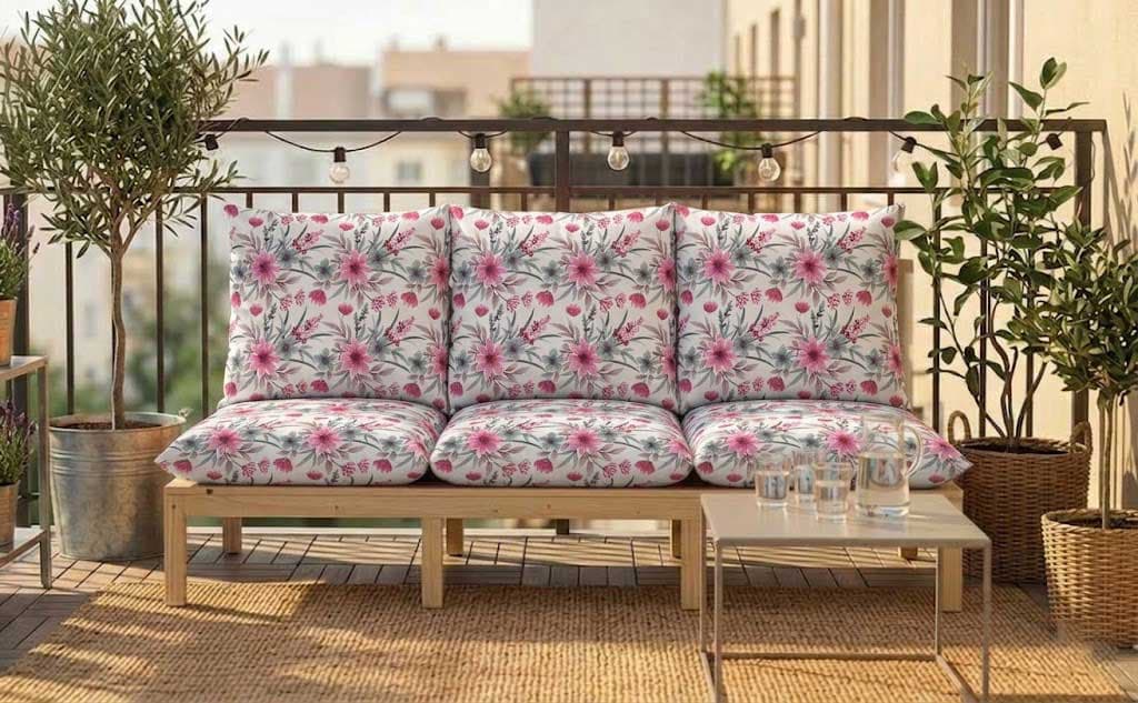 Jastuk Za BaštenskI Dvosed 120x50x50 cm PINK SPRING