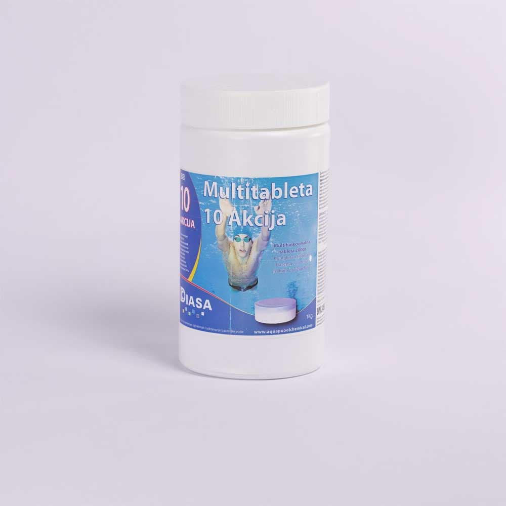 Multi tablete za tretman vode u bazenima 10u1 1kg
