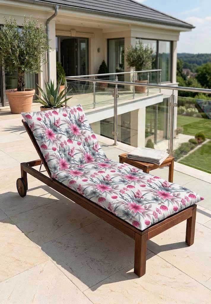 Jastuk Za Baštensku Ležaljku 200x70cm PINK SPRING