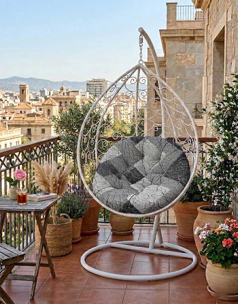 Jastuk 120cm Za Gnezdo Baštensku Ljuljašku GREY STONE