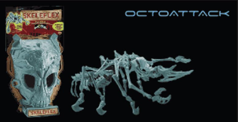 Skeleflex Dino Alien Lobanja WL57025 - Octoattack