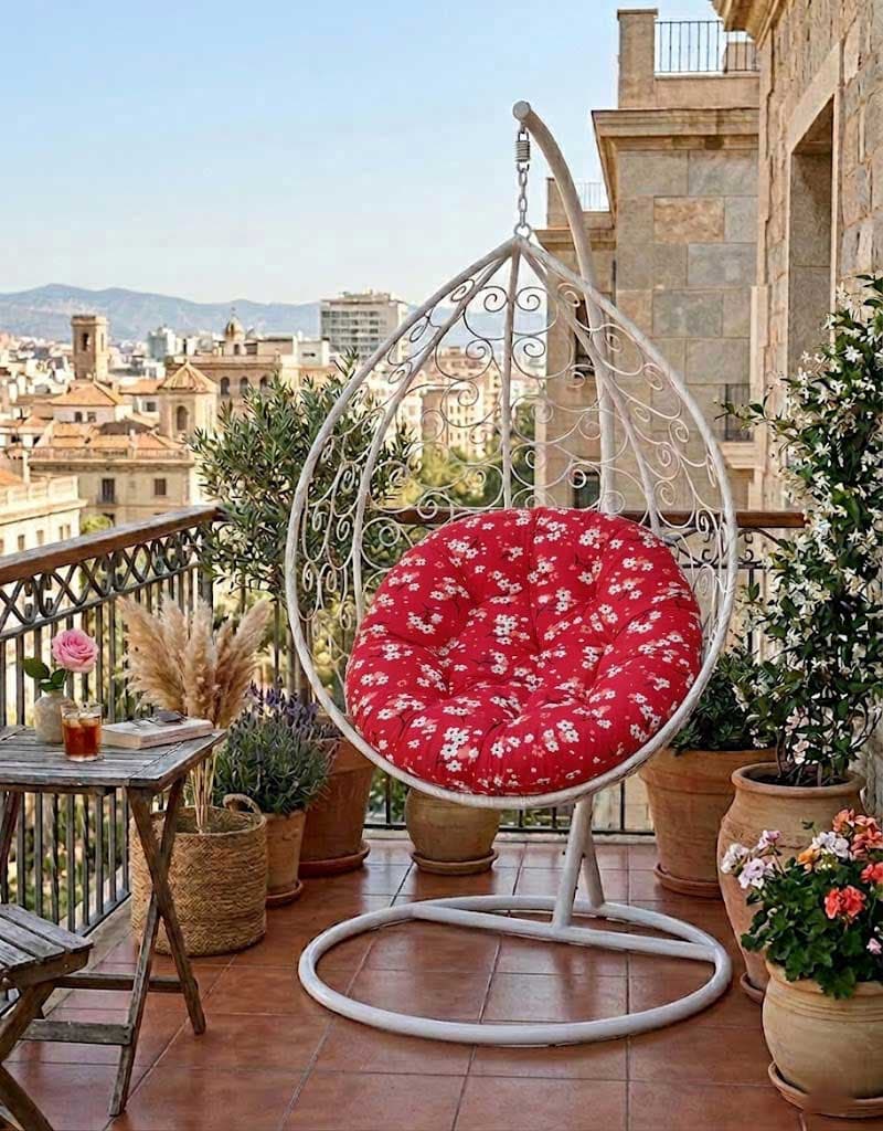 Jastuk 140cm Za Gnezdo Baštensku Ljuljašku RED SPRING