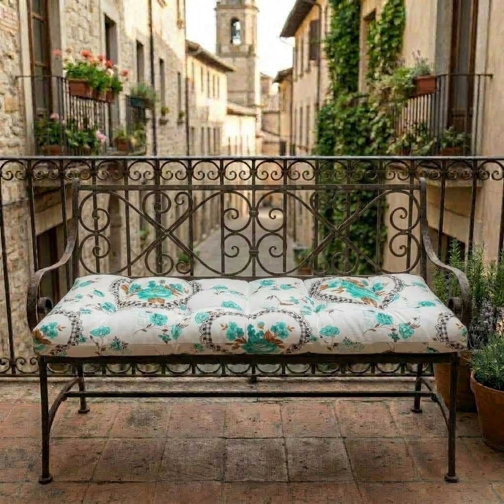 Jastuk za Klupu 200x40cm FLOURISH GREEN