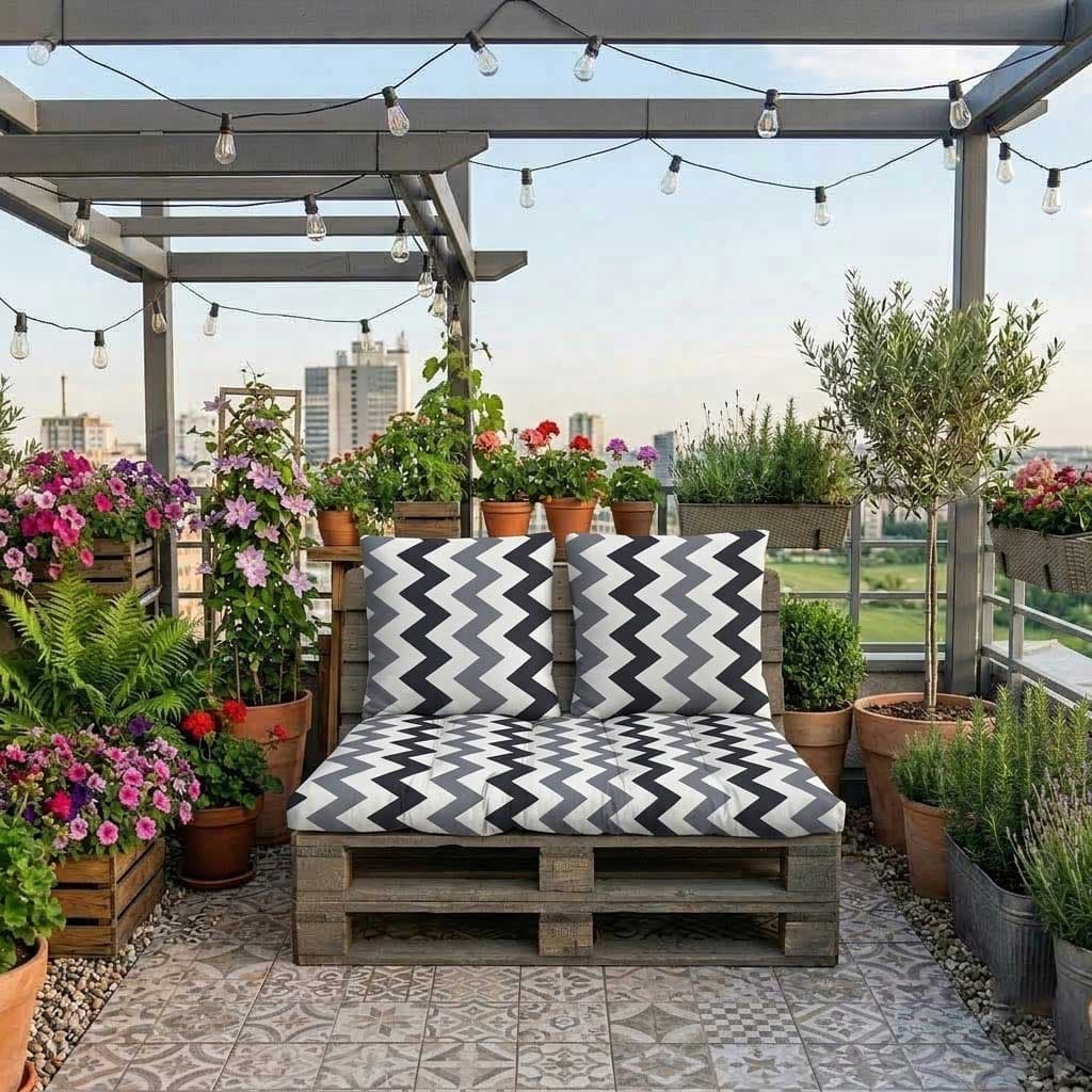 Komplet jastuka za garniture od paleta CIKCAK-S