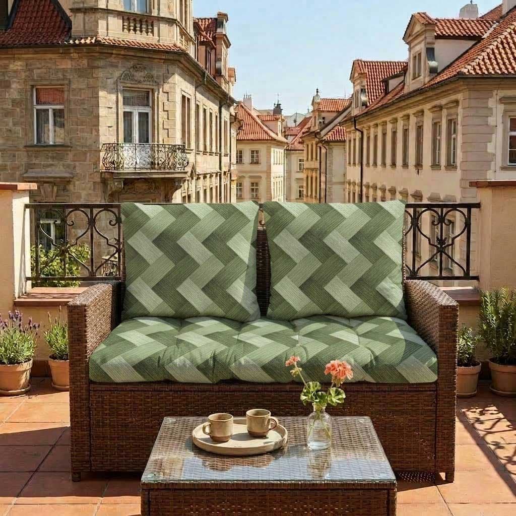 Jastuci za baštenski dvosed 100x50x50cm TRICOT-GR