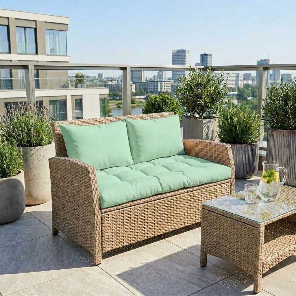 Jastuci za baštenski dvosed 130x50x50cm MINT