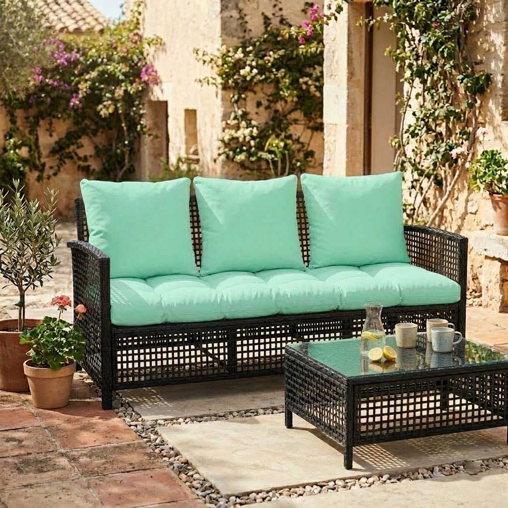 Jastuci za baštenski trosed 160x50x50cm MINT