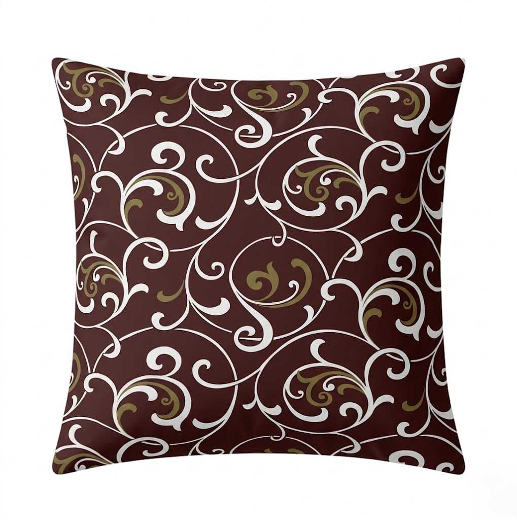 Pamučni dekorativni jastuk 40X40cm 1 komad BROWN ORNAMENT