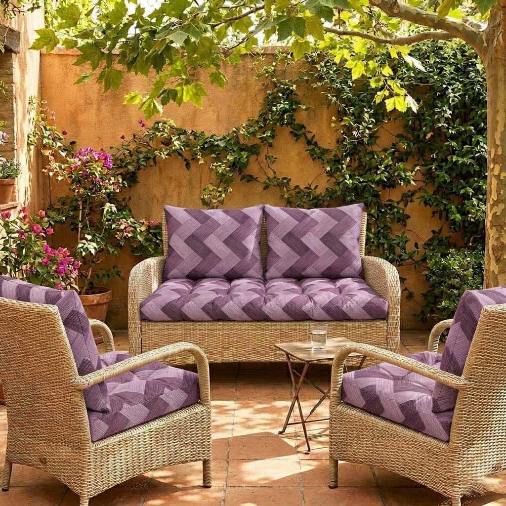 Jastuci Za Baštensku Garnituru - Dvosed 120cm i Dve Fotelje TRICOT-BO