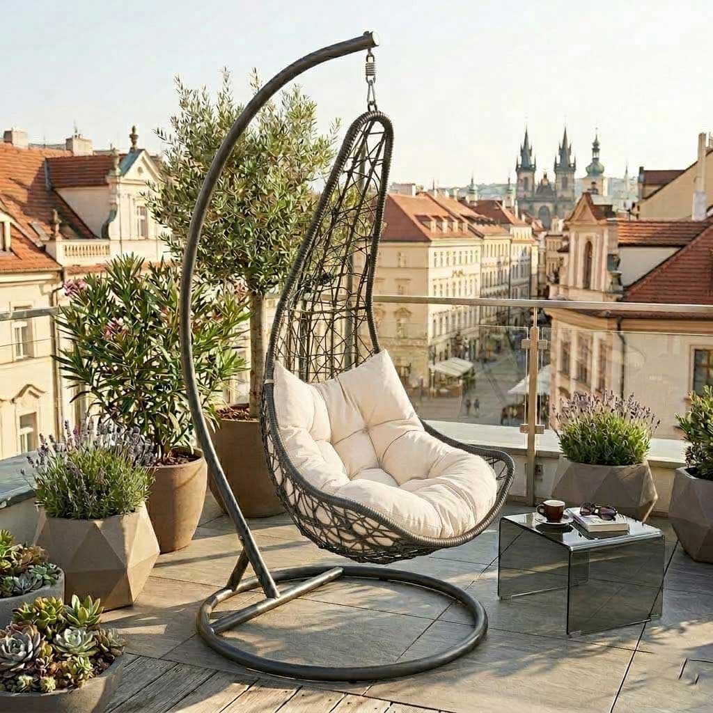 Jastuk Za Ratan Ljuljašku Za Jednu Osobu IVORY