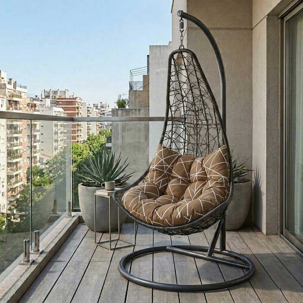 Jastuk Za Ratan Ljuljašku Za Jednu Osobu GEOMETRIC