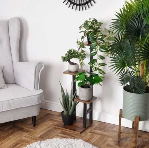 Vilde Stalak za cveće sa 4 nivoa 569822