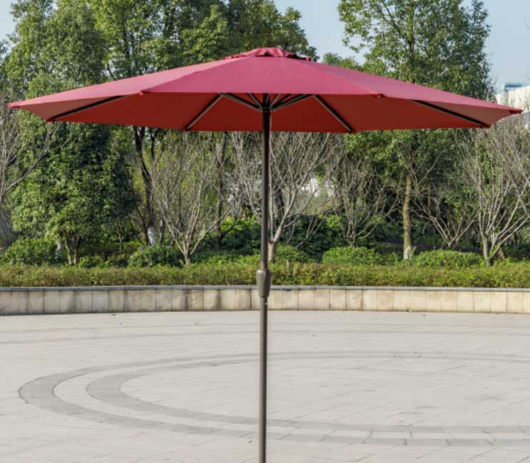 Zglobni suncobran Laguna 300 cm Crveni