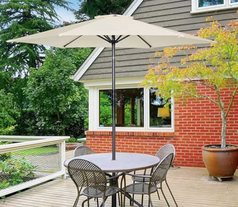 Zglobni suncobran Laguna 300 cm Beli