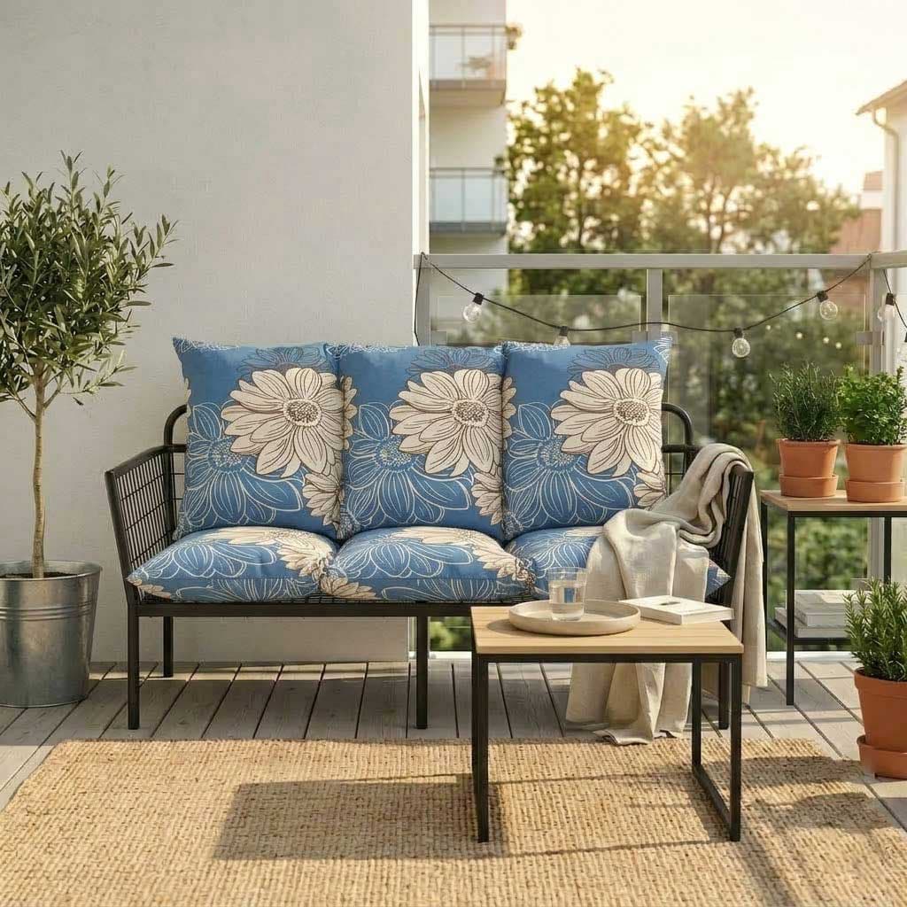 Jastuk Za BaštenskI Dvosed 100x50x50 cm BIG FLOWERS