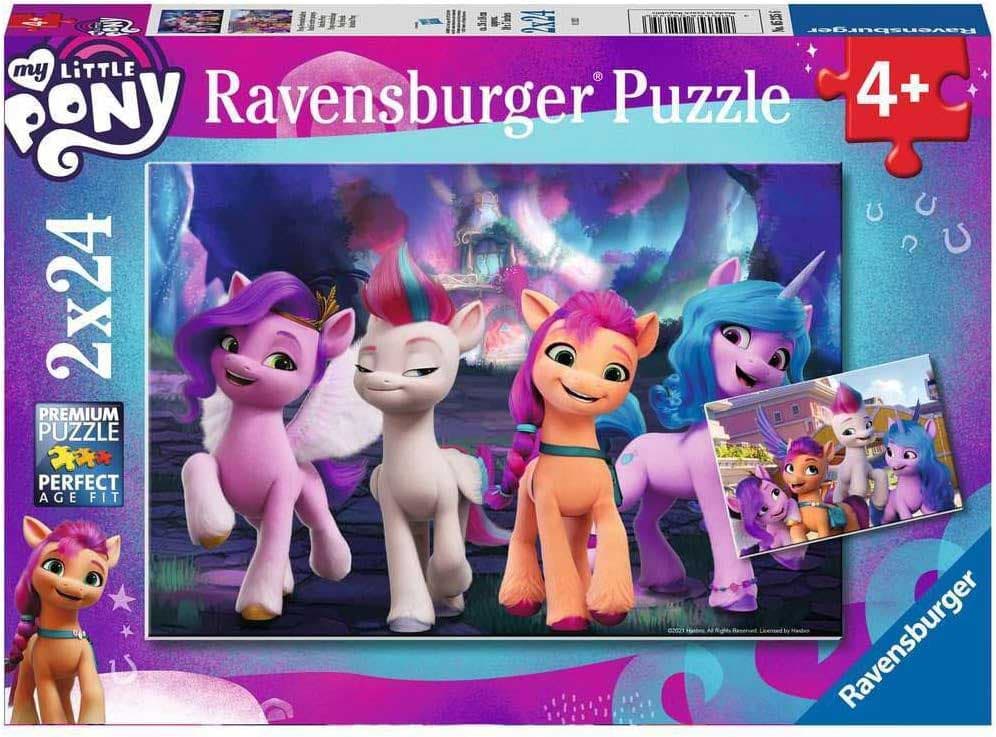 Puzzle za decu 2x24 dela My Little Pony Film Ravensburger 05235