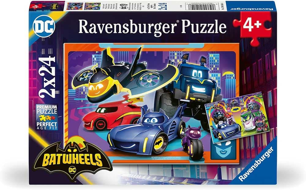 Puzzle za decu 2x24 dela Batwheels Ravensburger 12001054