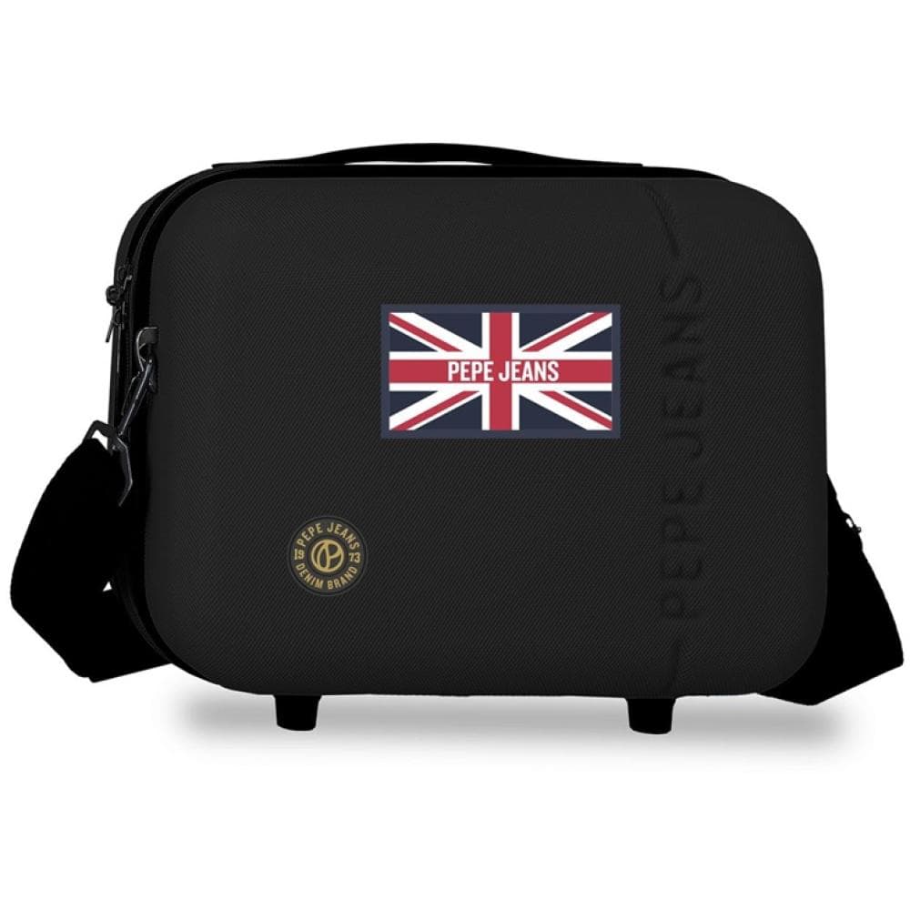 Neseser kofer za kozmetiku i šminku Pepe Jeans black 61539