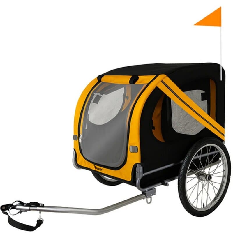 PURLOV Prikolica za Pse i Ljubimce 137x90x73cm, Nosivost 40kg