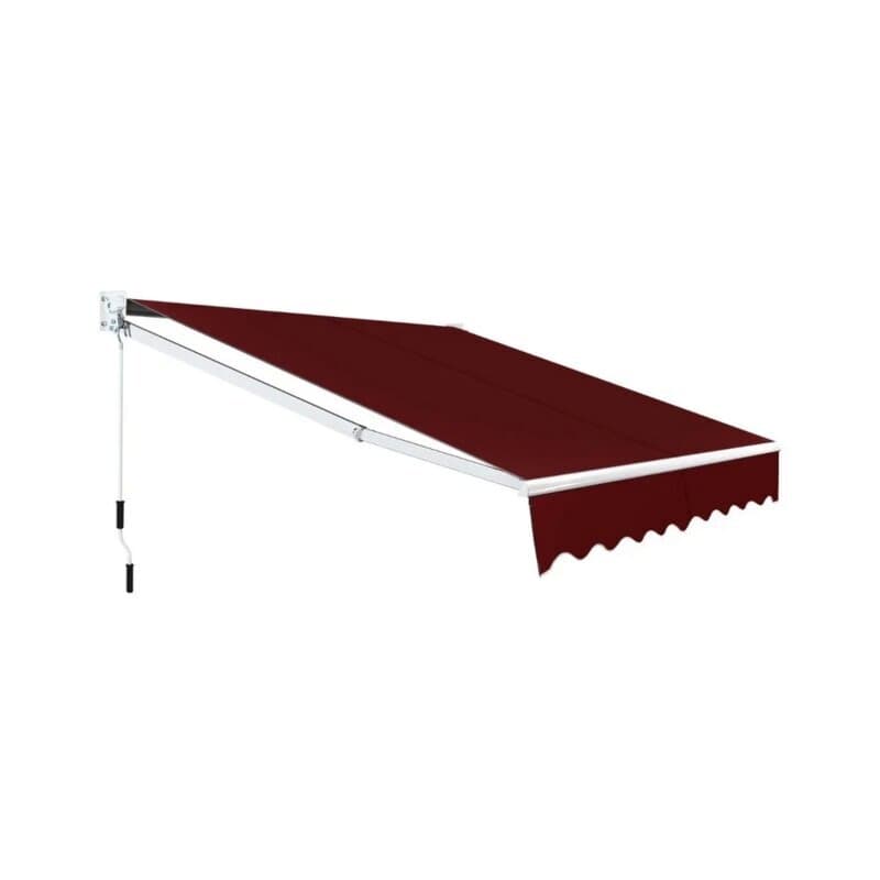 Zidna Tenda sa Podesivim Nagibom 245x200cm, Bordo Montelux Solara