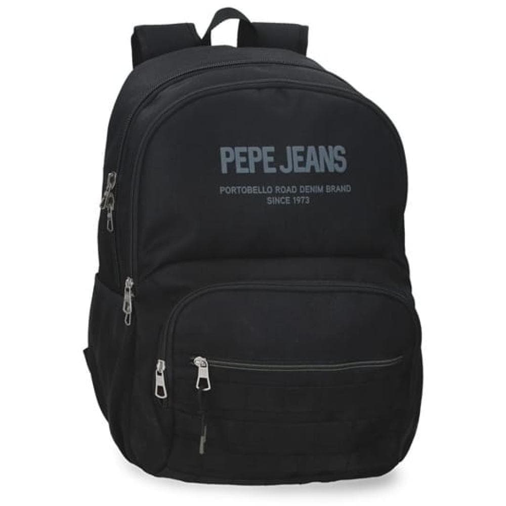 Ranac 46cm za školu  sa pregradom za laptop PJL Edward black 61625
