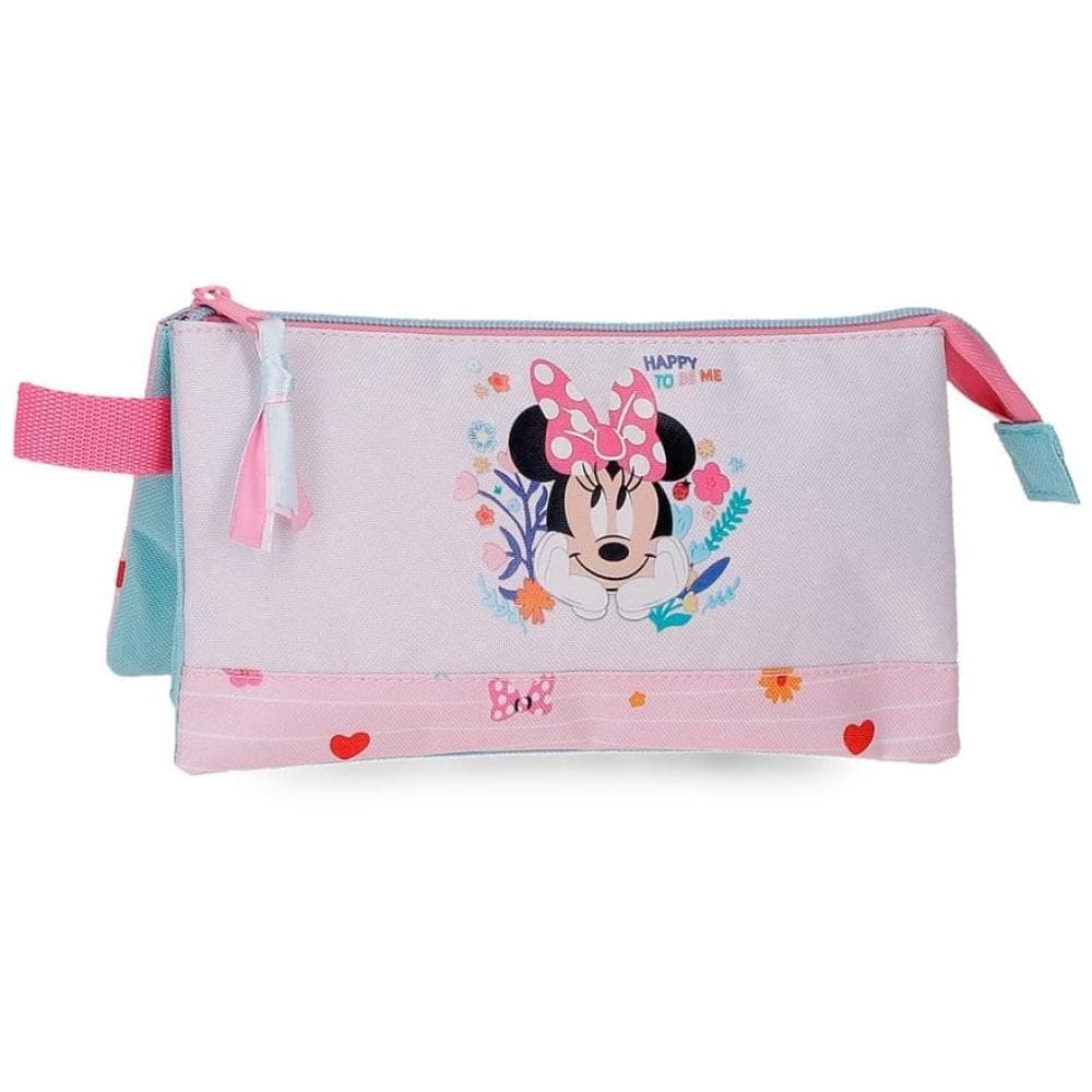 Pernica sa 3 pregrade Disney Minnie Happy To Be Me pink 43243