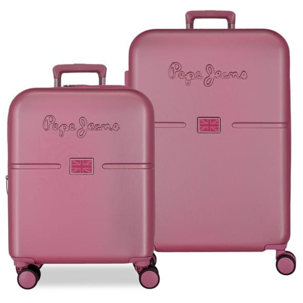 Koferi za putovanja 70cm i 55cm Pepe Jeans Accent bordeaux 76995