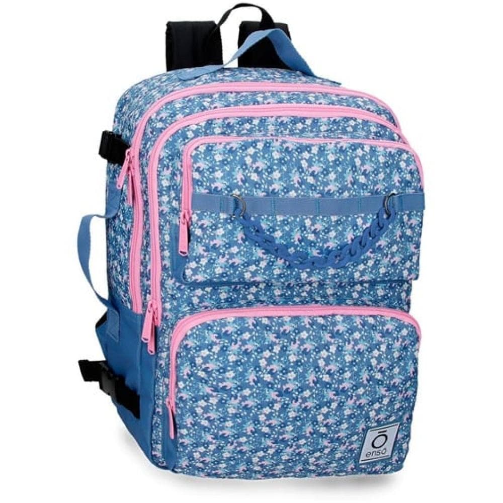 Ranac za put - kabinski ranac Enso Fleur blue 98726