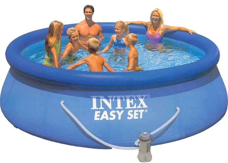 Nadzemni bazen Intex EasySet - 366x76 cm Sa Pokrivkom Pumpom i Filterom